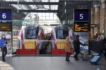 A pair of EMU set wait for departure